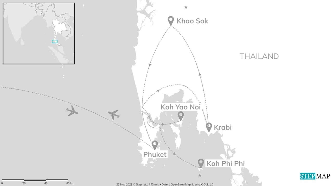 Thailand eilandhoppen: jungle meets beach