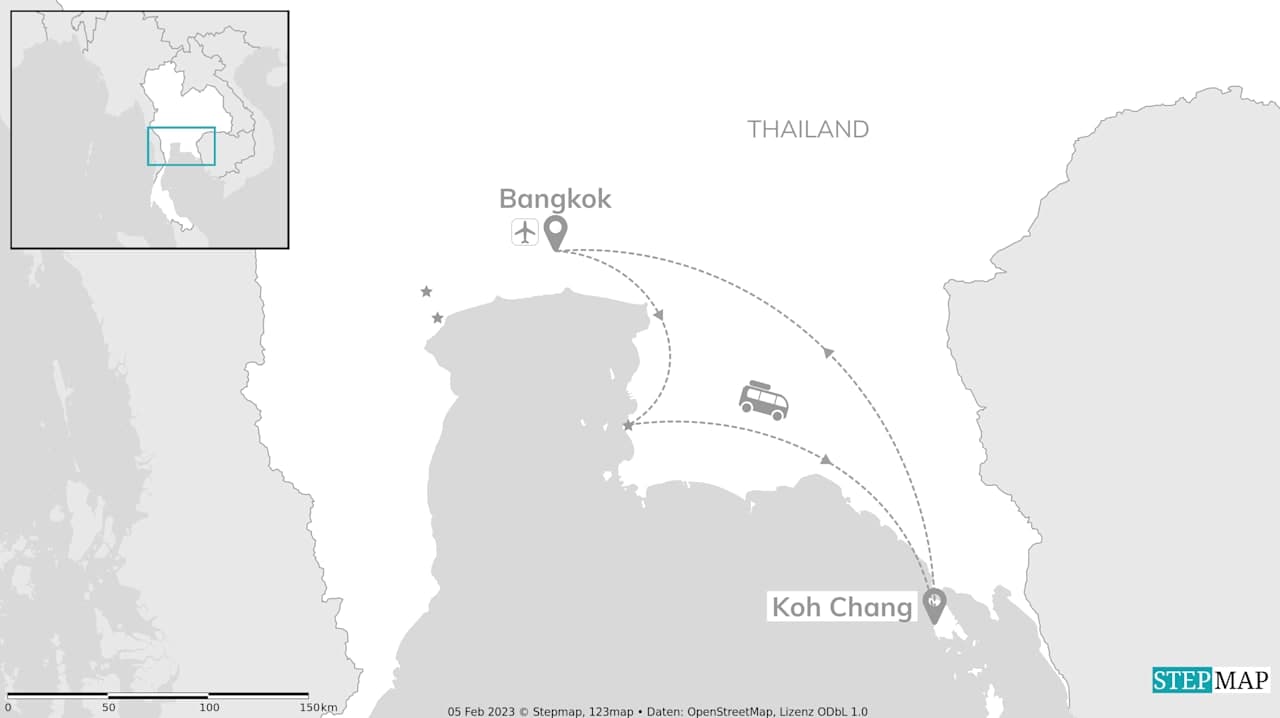 Bangkok & Koh Chang: tempels, tuktuks, stranden