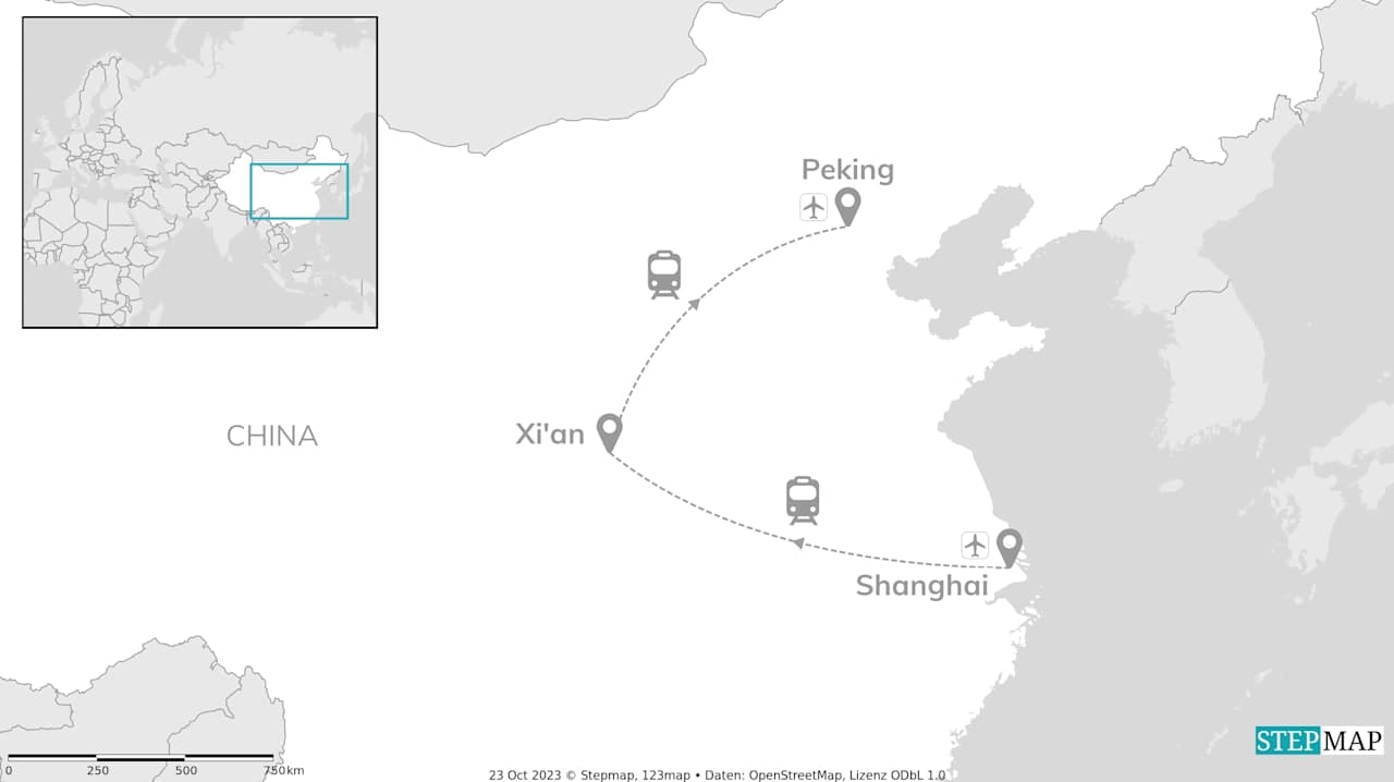 China roept: van grote muur tot glinsterende skyline
