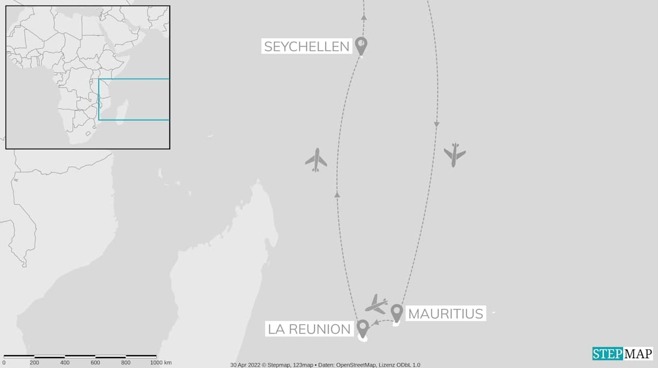 Eilandhoppen: Mauritius, La Réunion & de Seychellen