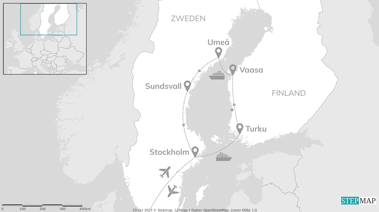 Zweden & Finland: kusthoppen langs de Oostzee