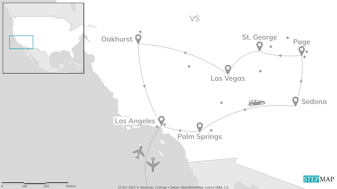 VS roadtrip: Grand Canyon, Yosemite & Los Angeles