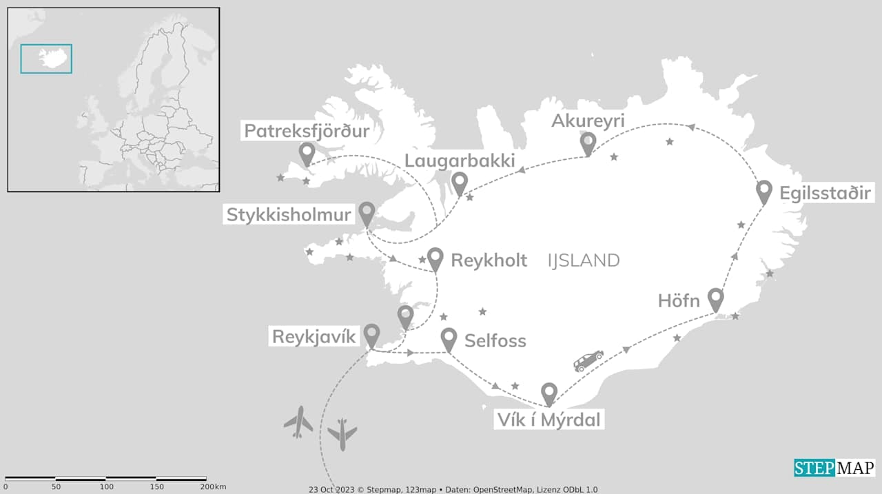Intensief IJsland: stomende vulkaankraters en wilde fjorden
