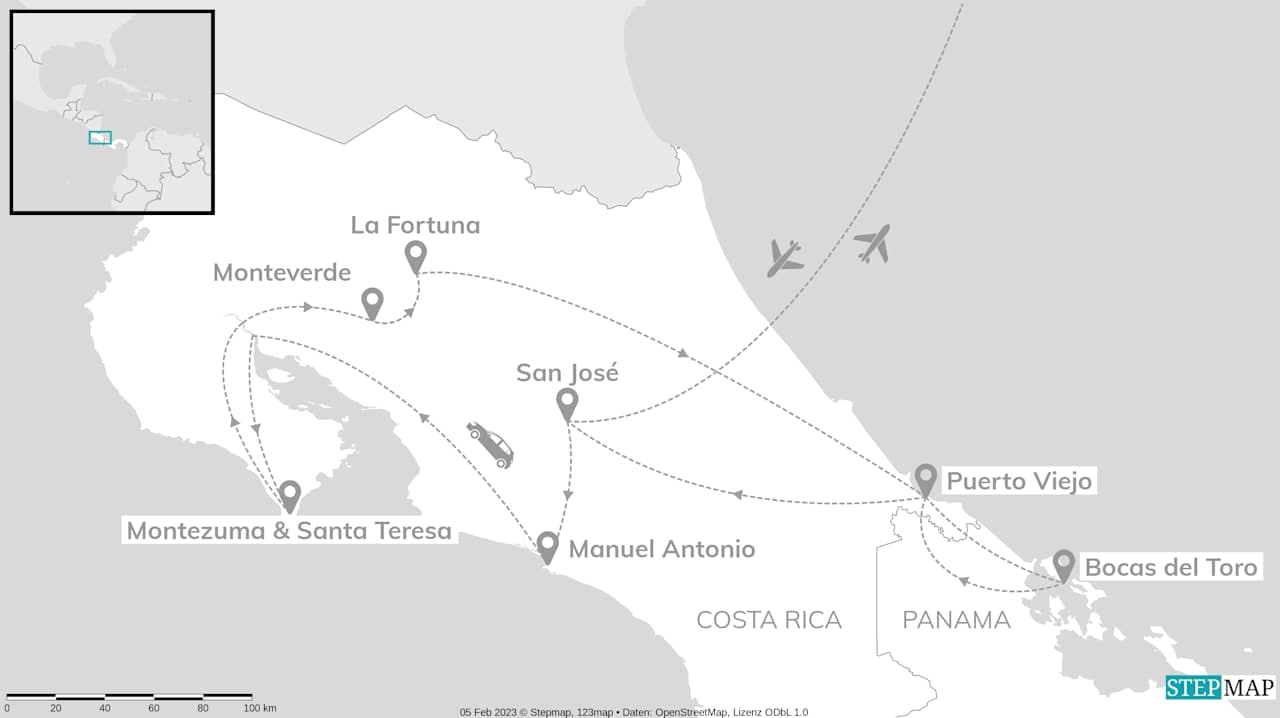 Costa Rica & Panama: roadtrip naar het nevelwoud