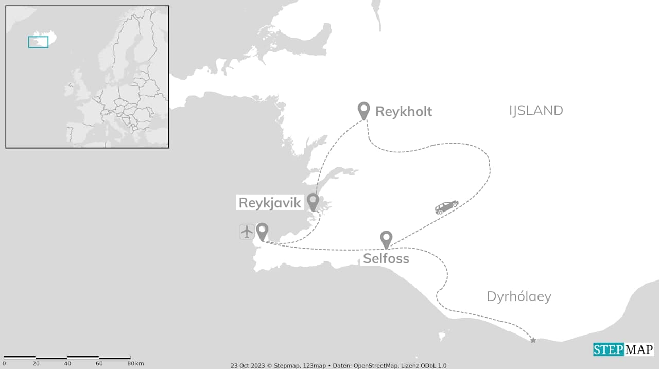 IJslands zuidkust: winterse roadtrip naar de Sky Lagoon