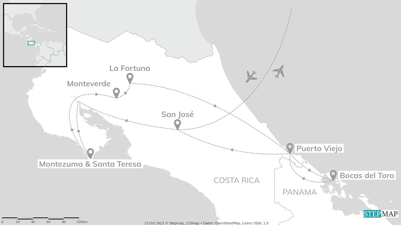 Costa Rica & Panama: roadtrip naar het nevelwoud