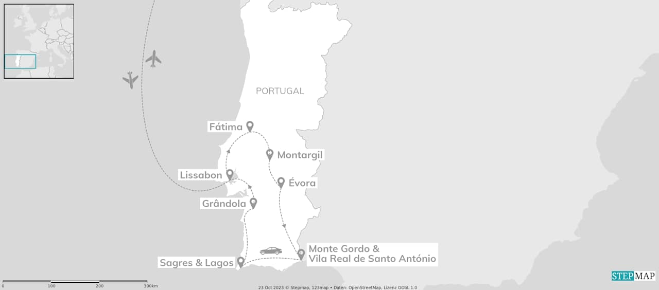 Portugal roadtrip: woeste vlaktes & rode kusten