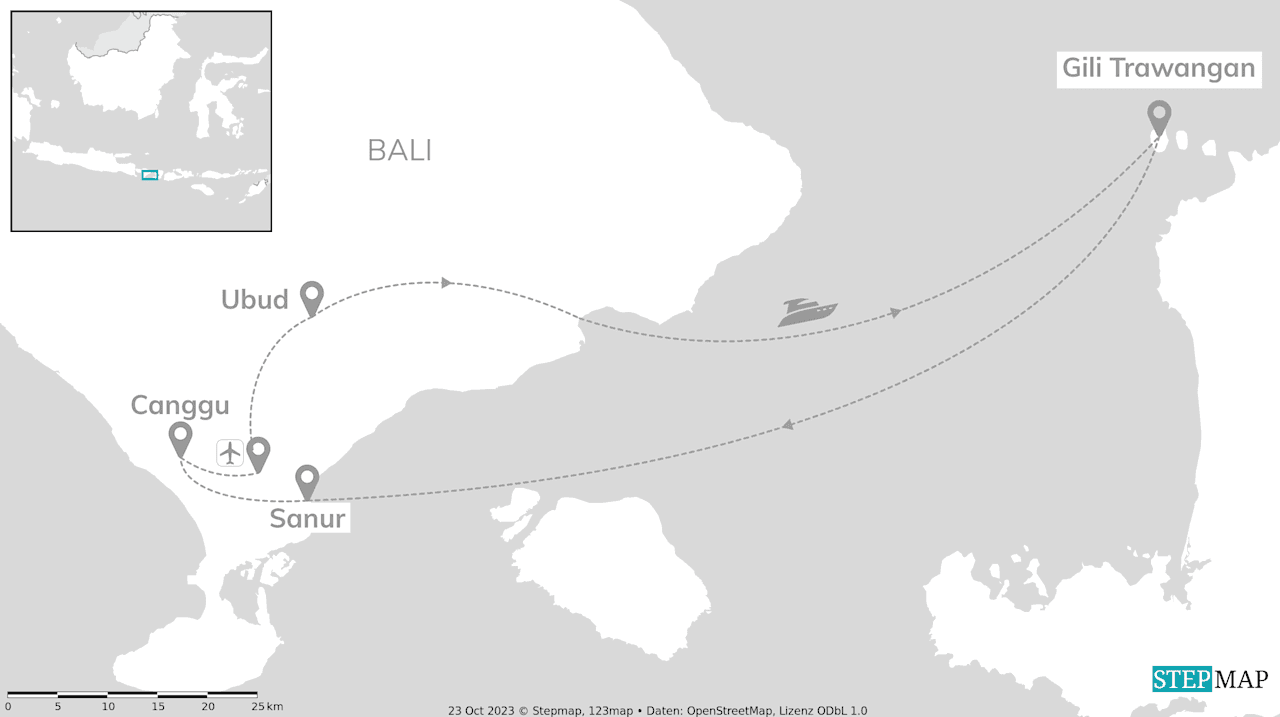 Bali & Gili: eilandavontuur naar tempels & droomstranden