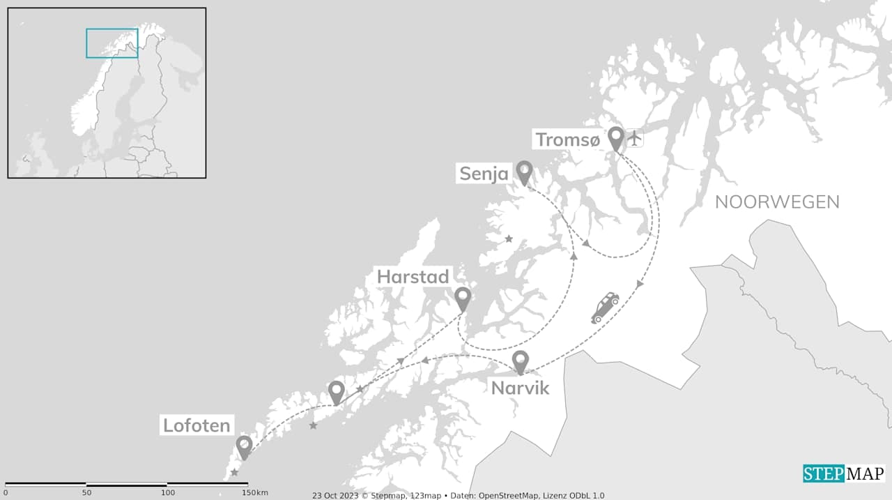 Noorwegen roadtrip: Lofoten & eilandavontuur Senja