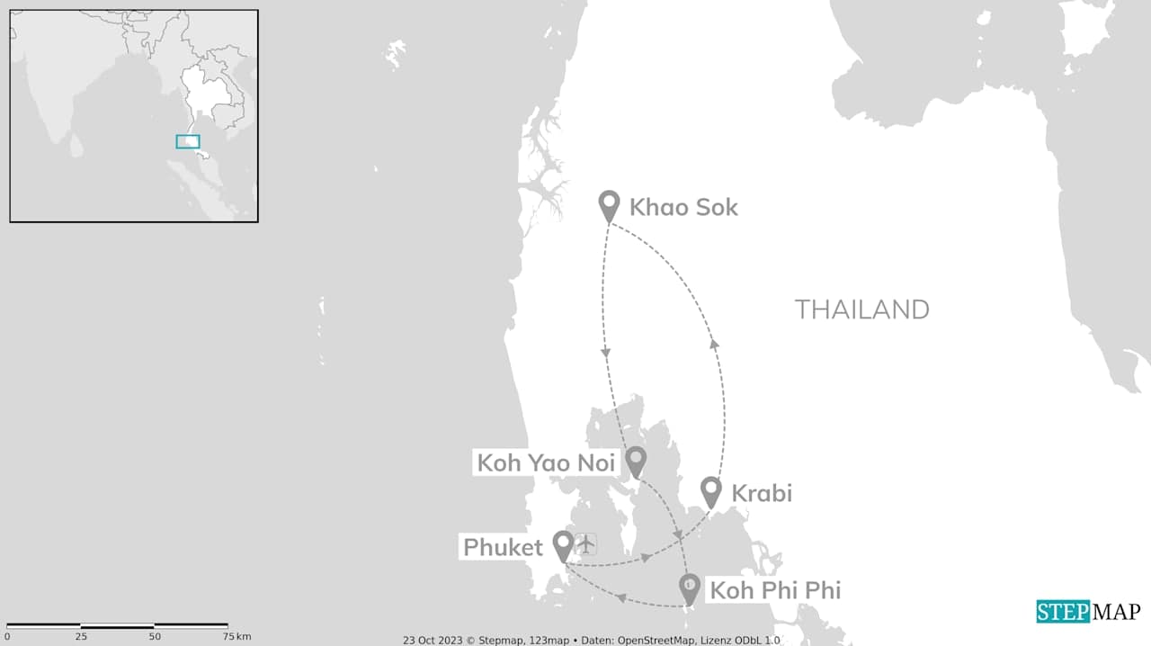 Thailand eilandhoppen: jungle meets beach