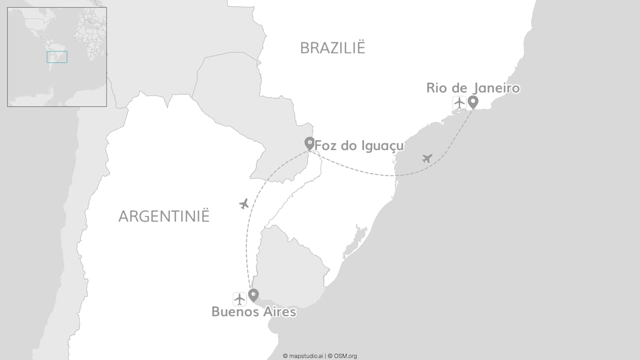 Argentinië & Brazilië: van jungle drums tot Copacabana!