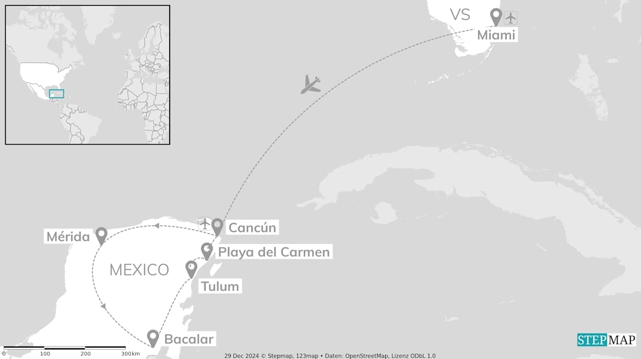 Viva Mexico & Miami: Bacalar & cenotes in de Caraïben