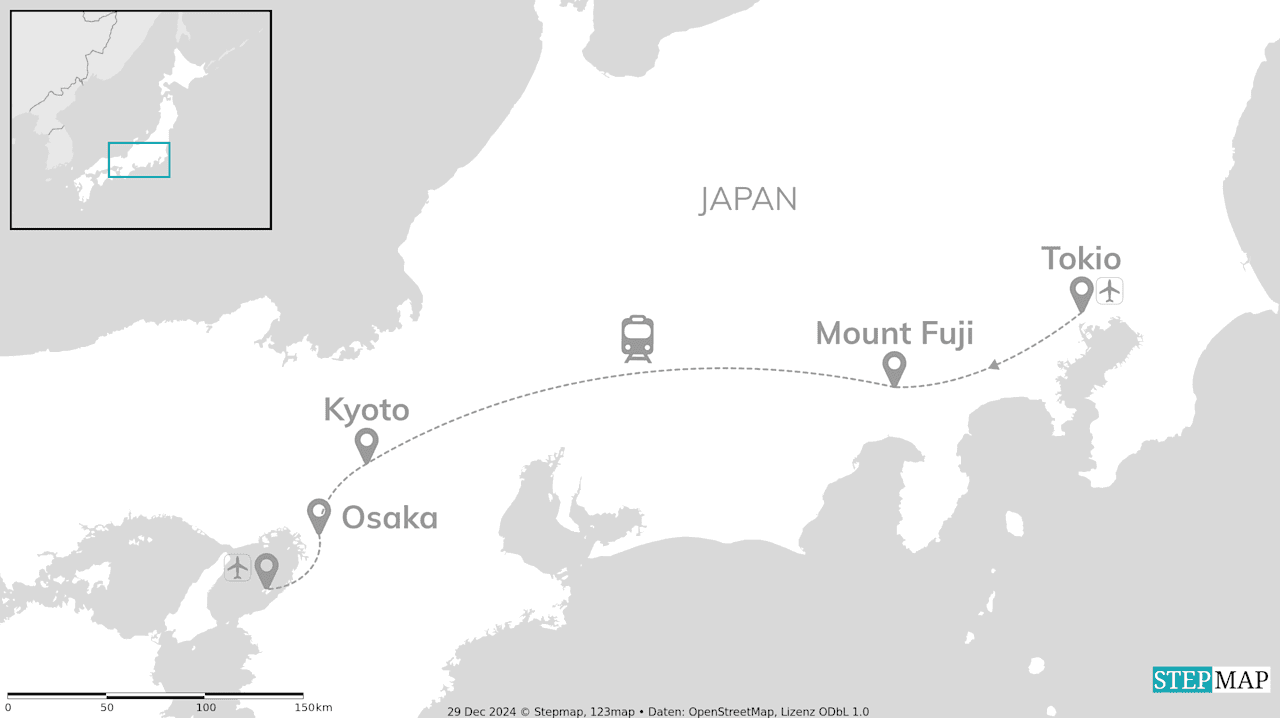 Japan bucketlist: tussen Fuji, onsen & Tokiotoren