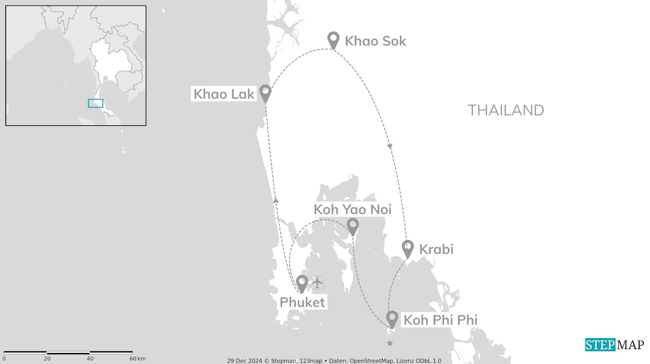 Thailand eilandhoppen: jungle meets beach
