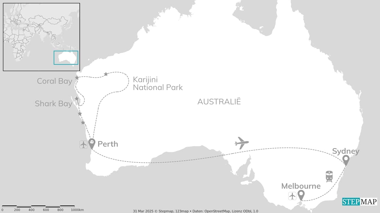 Australië vanlife: van westkust naar outback