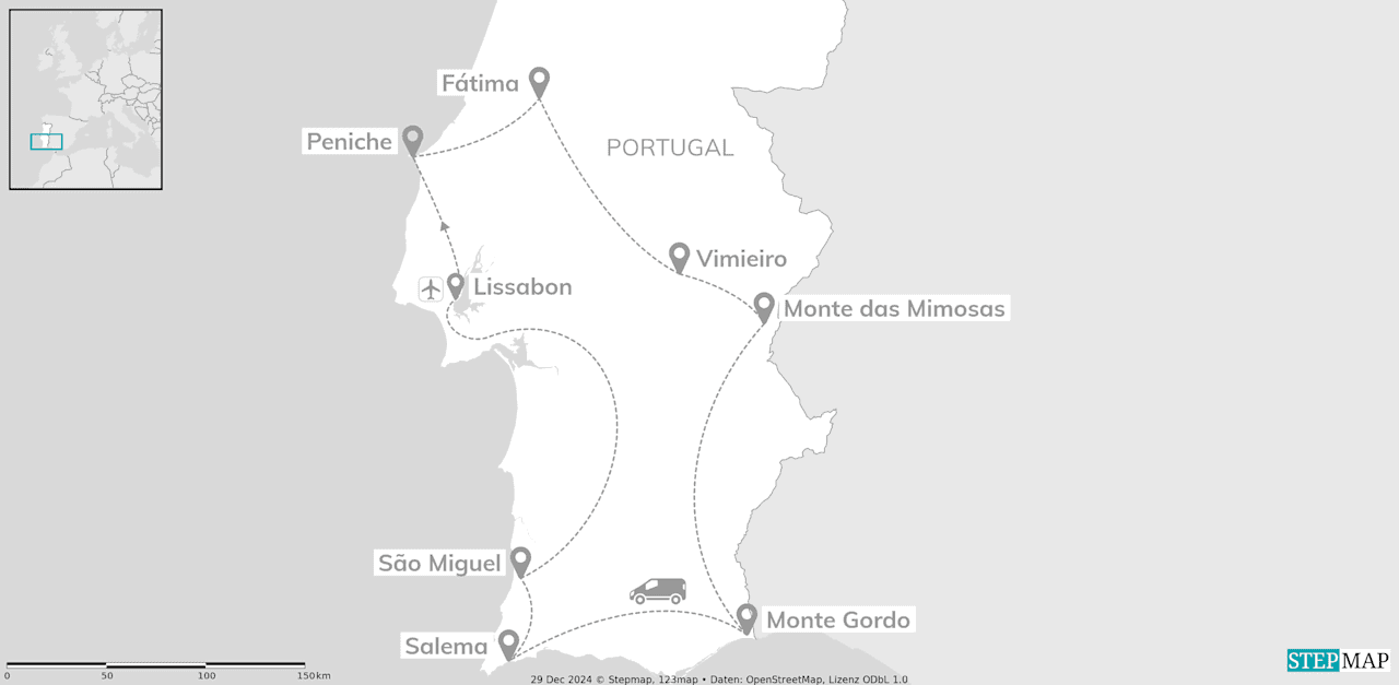 Portugal vanlife: coastlines & countrysides