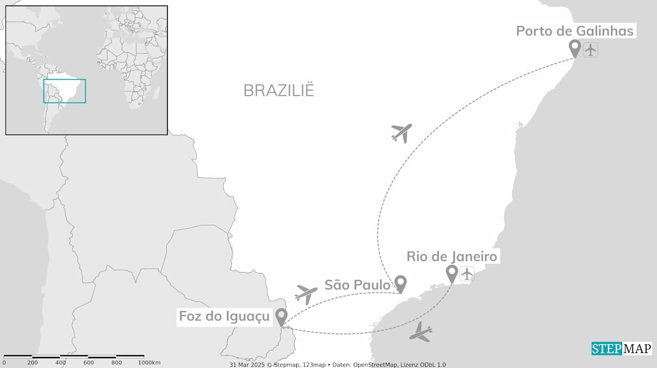 Viva Brazil: ritmisch Rio & iconisch Iguaçu