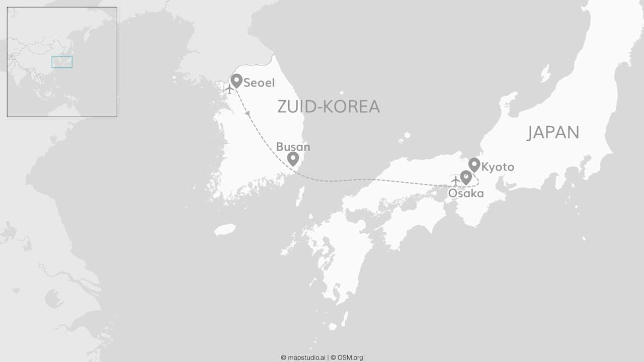 Japan & Zuid-Korea: van anime naar K-pop