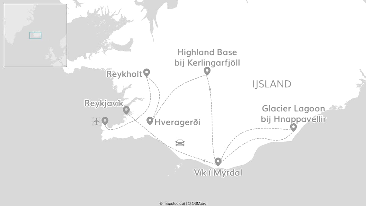 IJsland signature: roadtrip naar de Highland Base