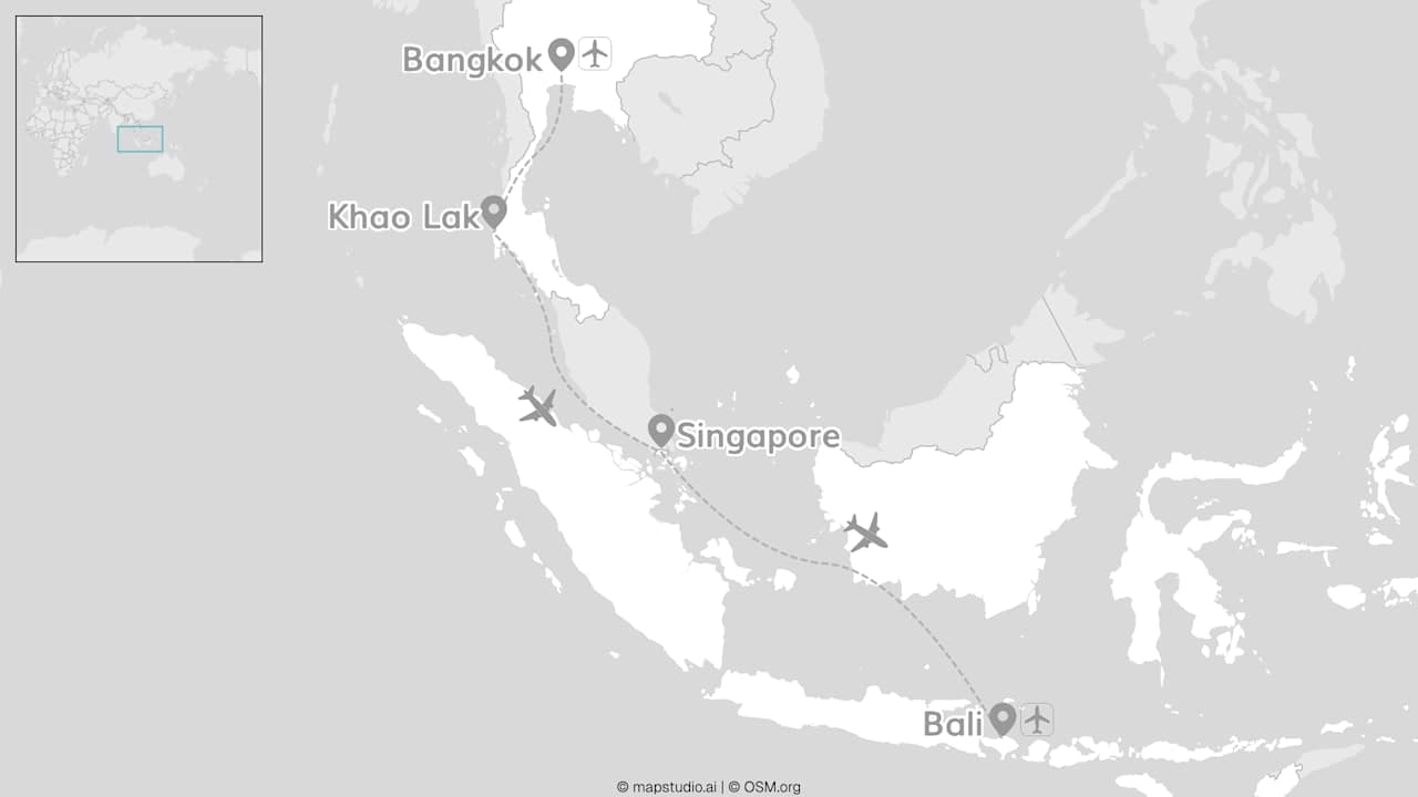 Zuidoost-Azië: van stadse flair tot tropische dromen