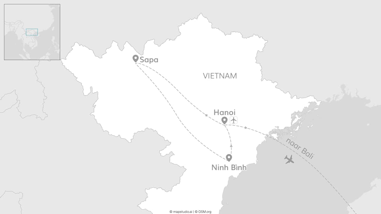 2 for 1 Vietnam: van Hanoi tot local living & Bali