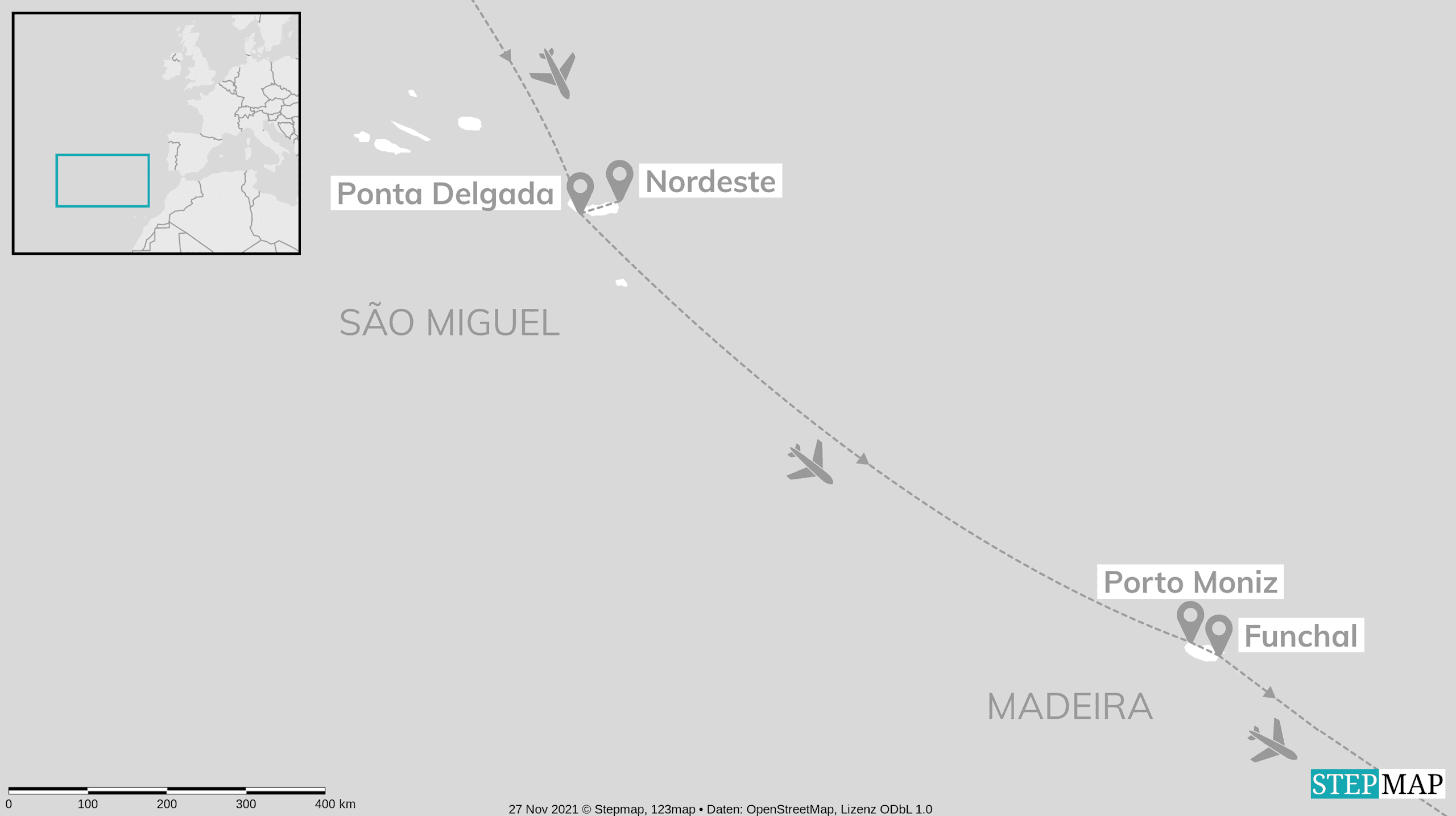 São Miguel & Madeira: Atlantisch eilandhoppen