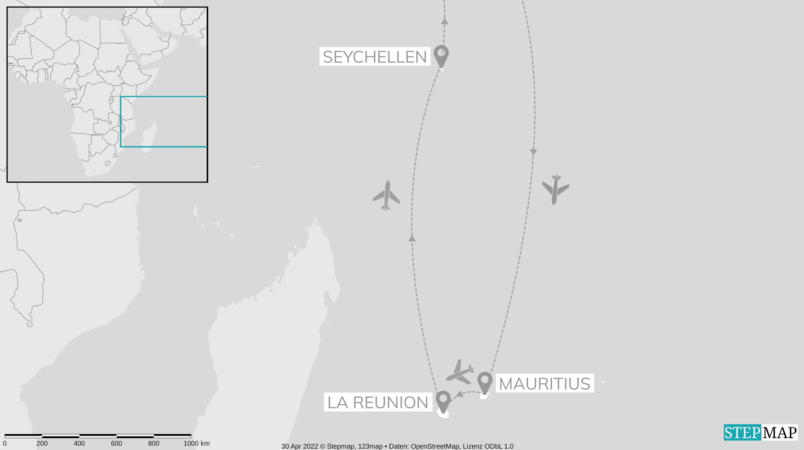 Eilandhoppen: Mauritius, La Réunion & de Seychellen