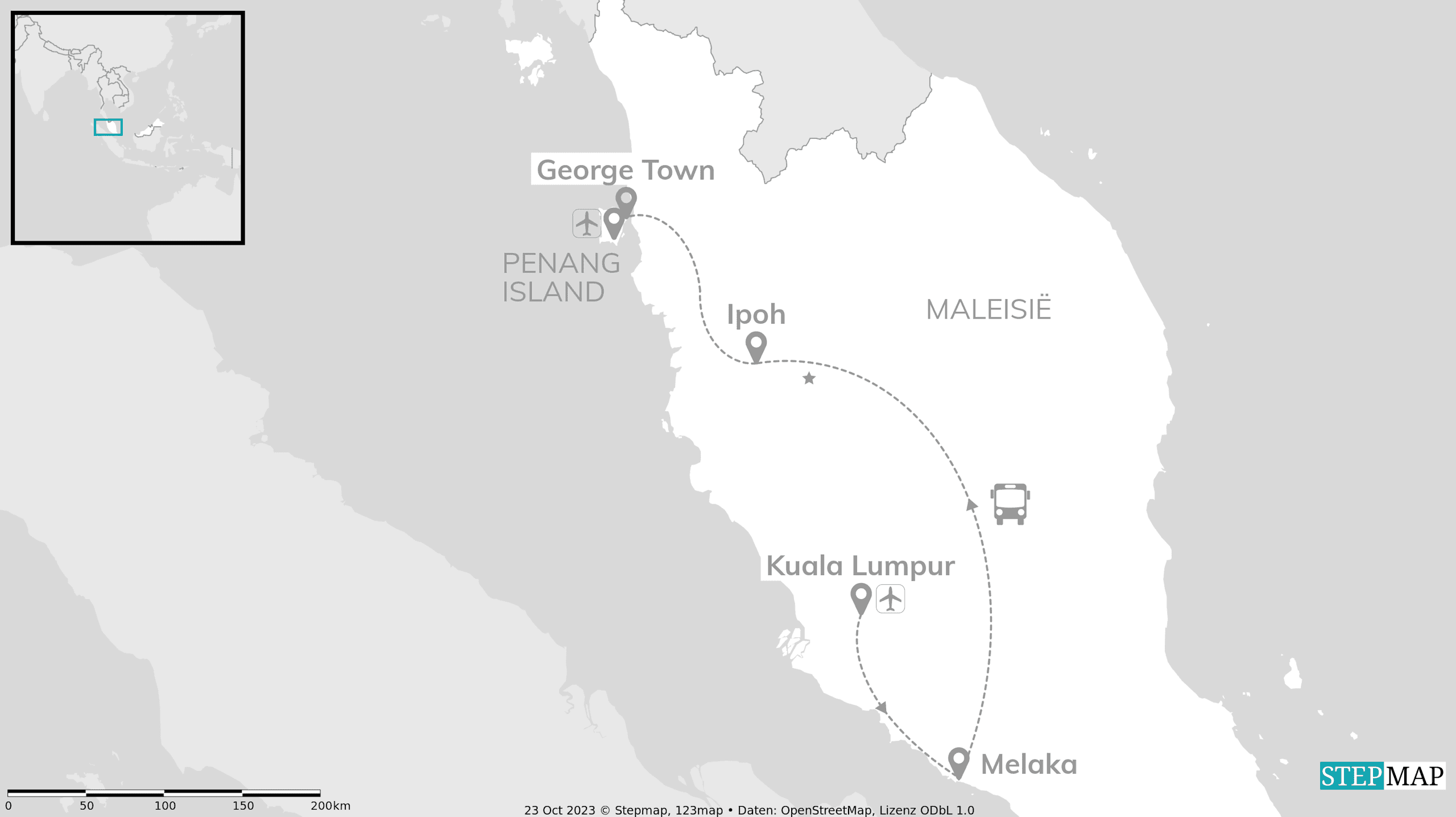 Maleisië up close: groene heuvels & kleurrijke steegjes