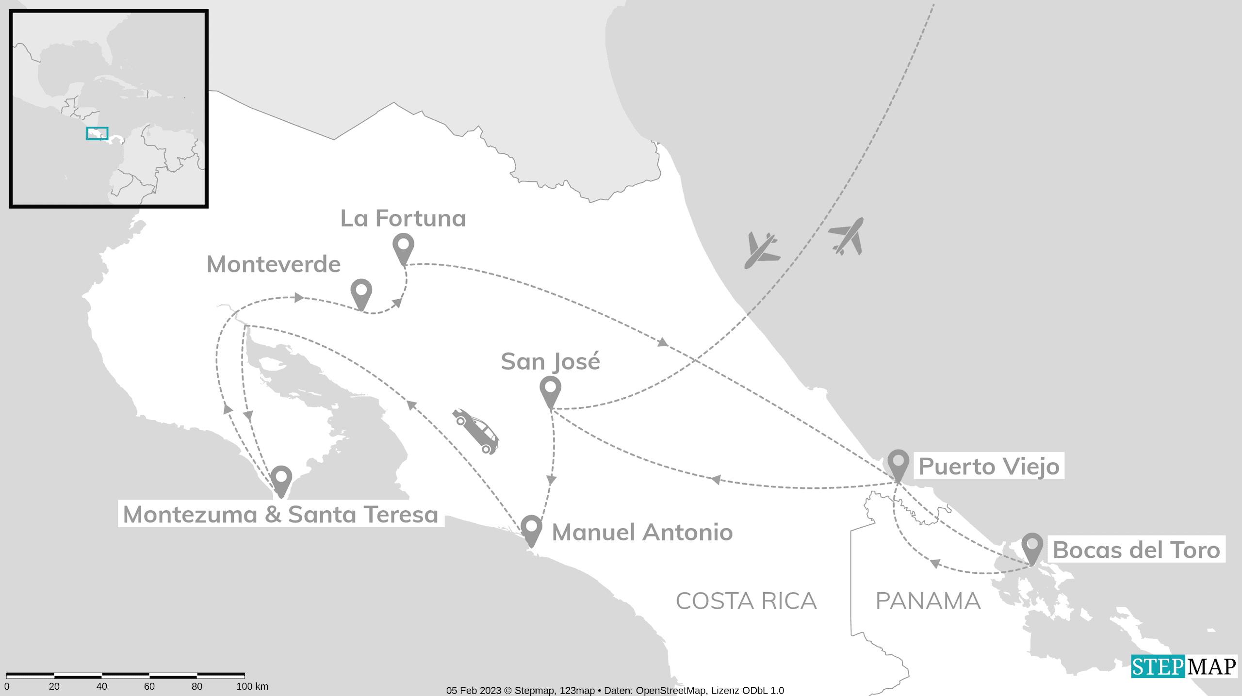 Costa Rica & Panama: roadtrip naar het nevelwoud