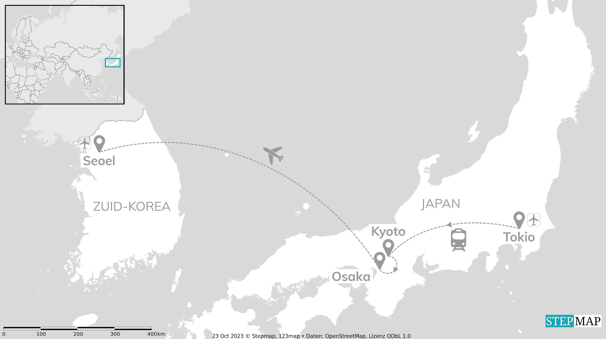 Japan meets Korea: railroad adventure & Seoul City