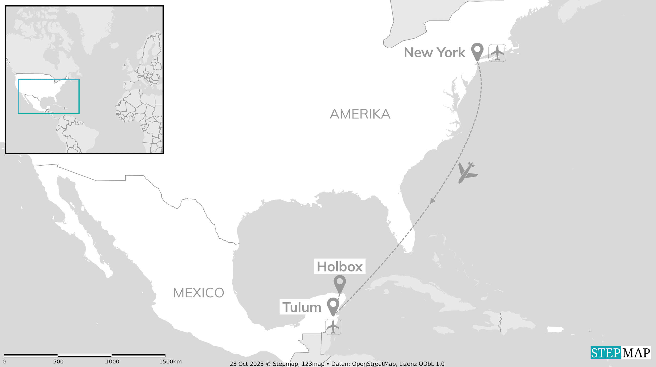 New York & Mexico: van metropool naar Holbox