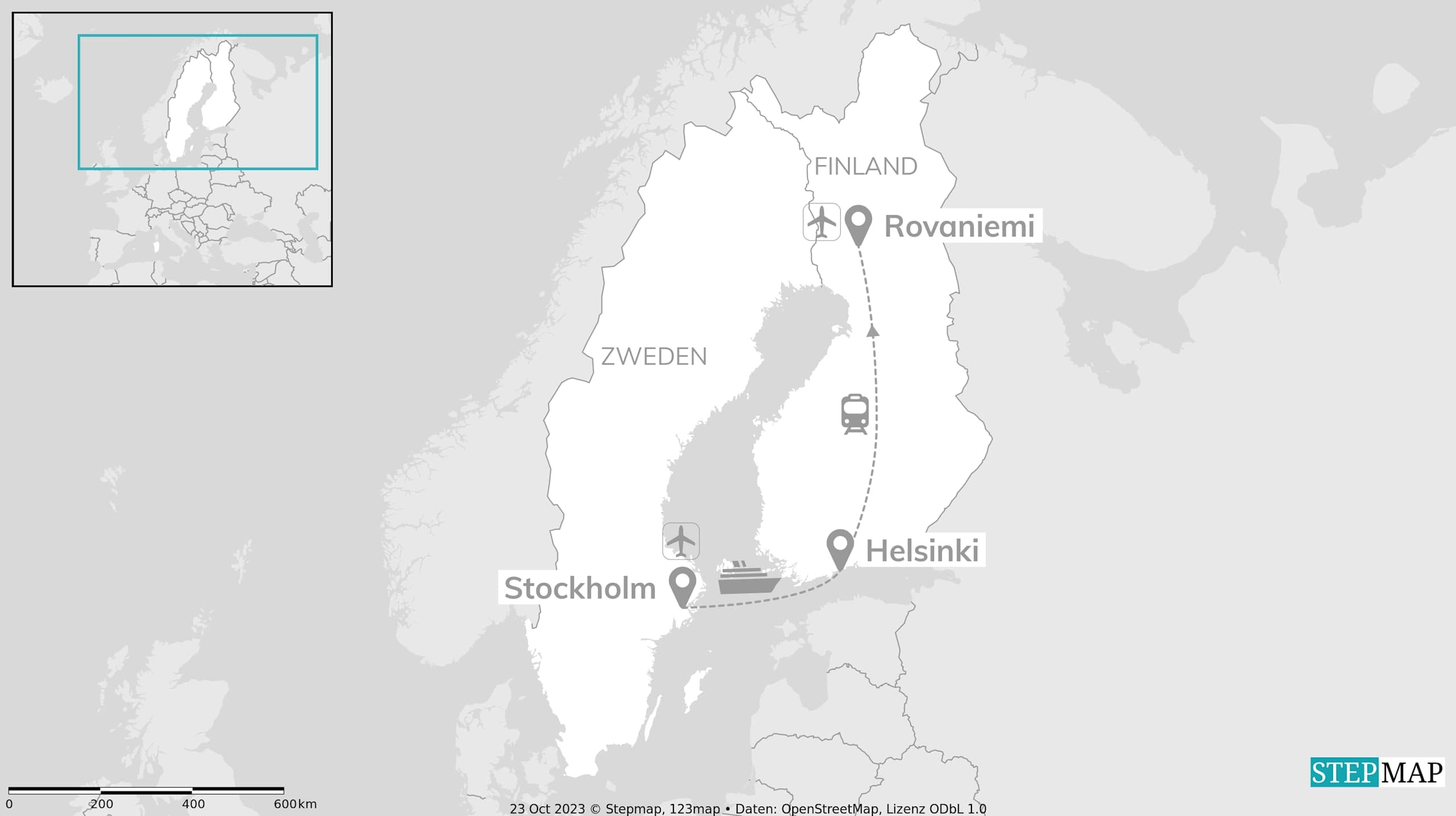 Zweden & Finland: naar het noorderlicht van Lapland