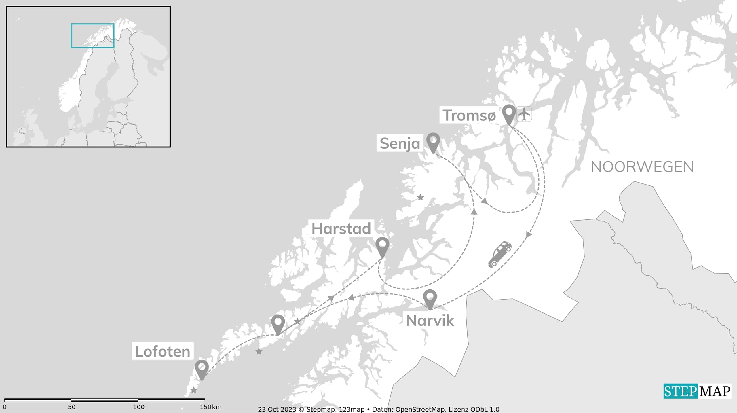 Noorwegen roadtrip: Lofoten & eilandavontuur Senja