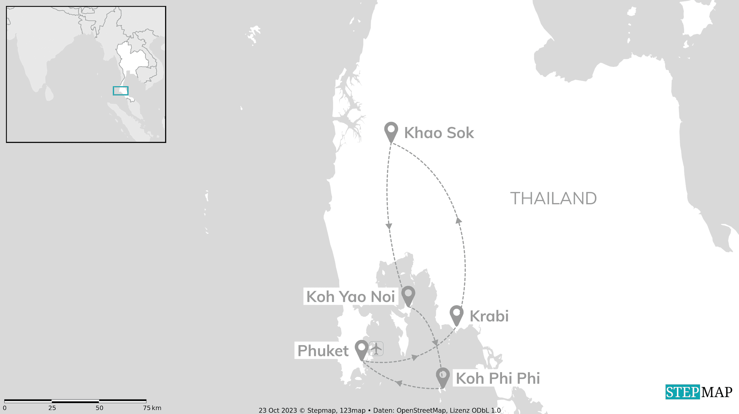Ontdek Thailand: Krabi, Koh Yao Noi & Koh Phi Phi