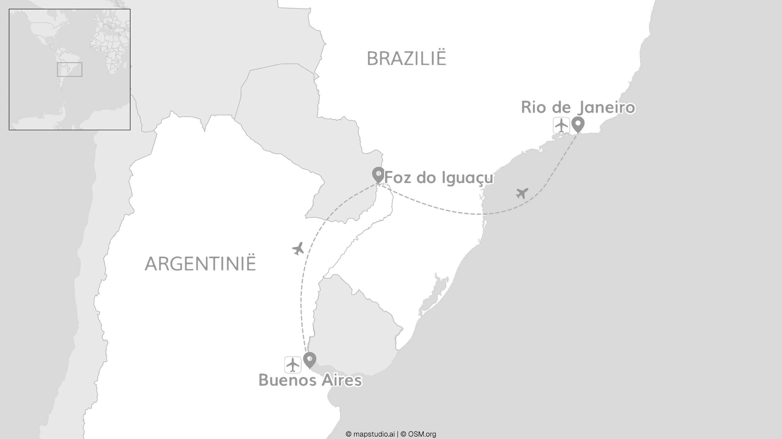 Argentinië & Brazilië: Copacabana ontmoet Iguazu Falls
