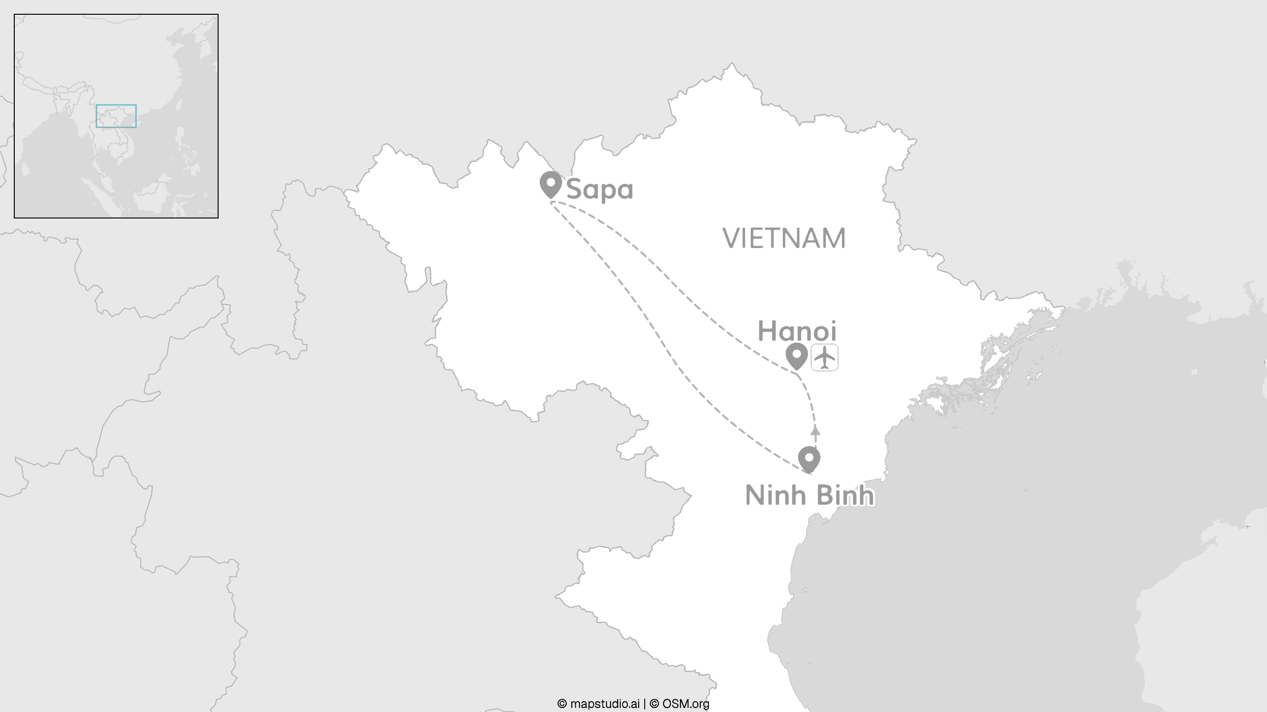 2 for 1 Vietnam: noordwaarts met local living in Sapa