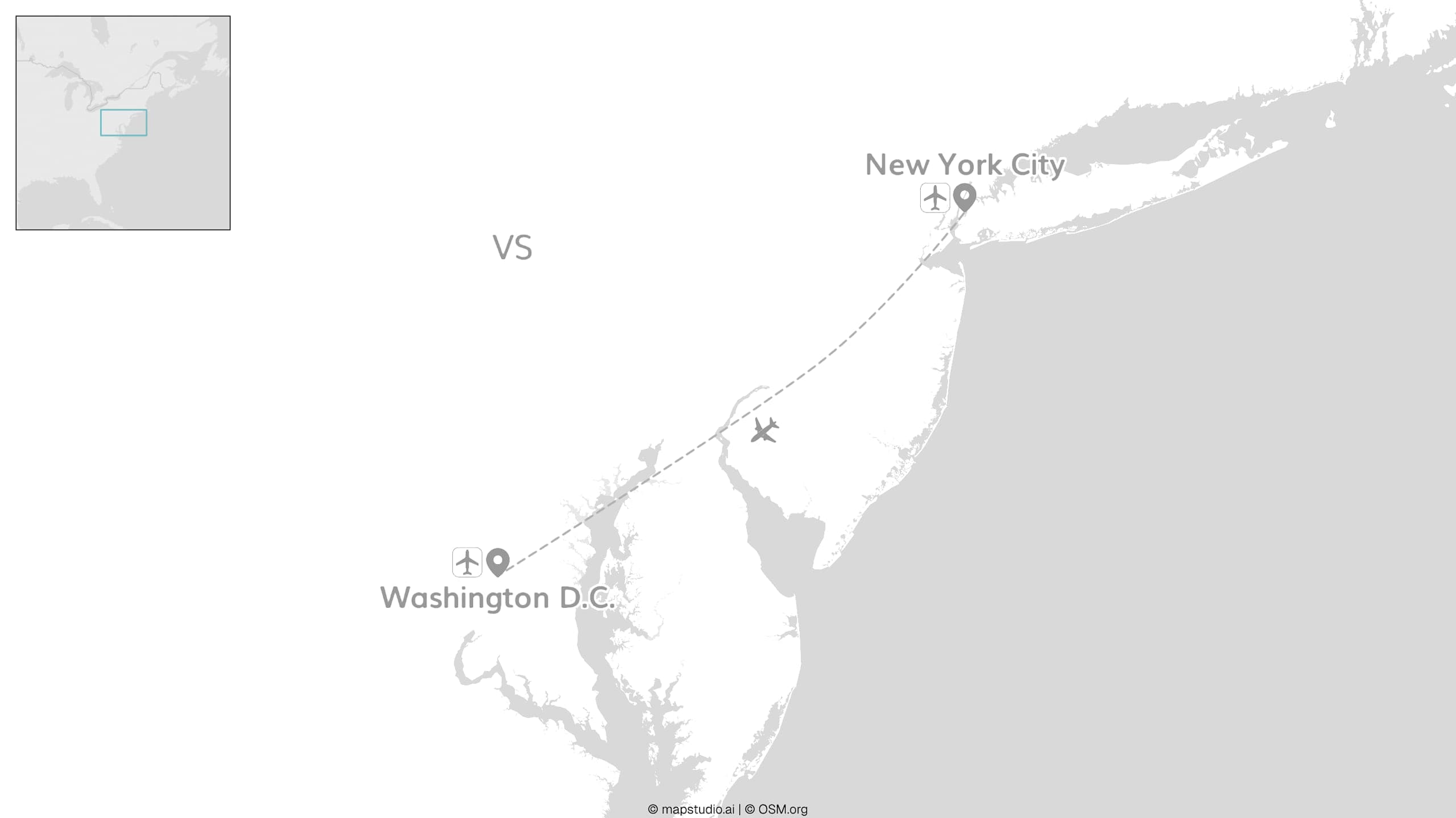 2 for 1 New York: Big Apple ontmoet Washington