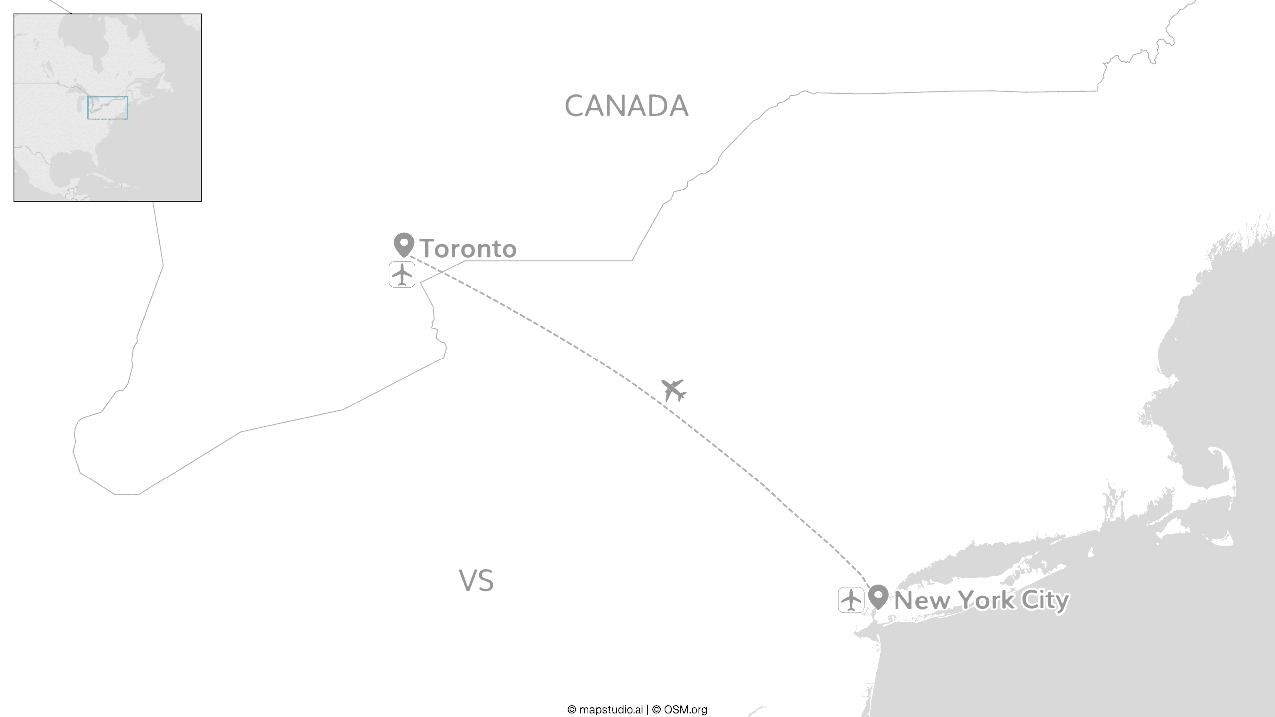 2 for 1 New York: Big Apple ontmoet Toronto