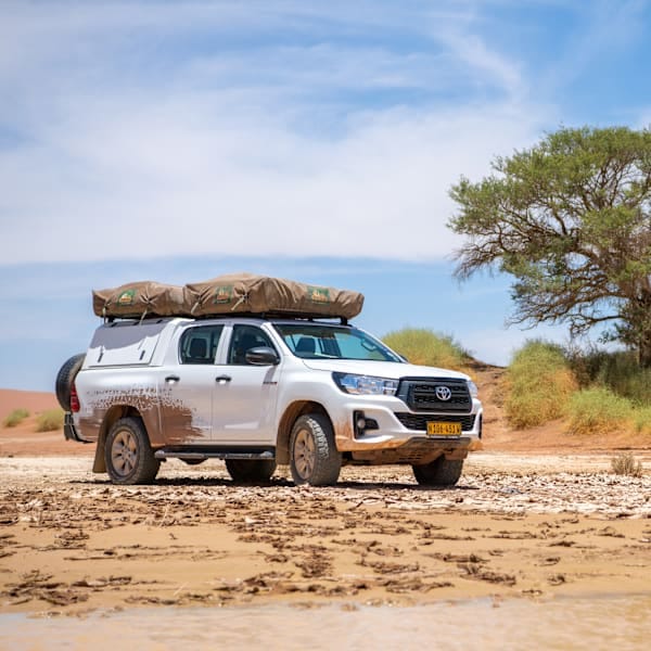 Namibië-avontuur: roadtrip met een daktent